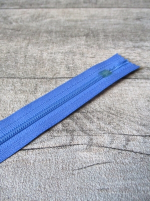 Reißverschluss kornblumenblau 18 cm lang 22 mm breit YKK - MONDSPINNE