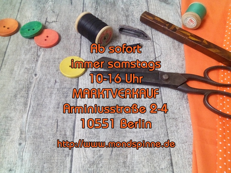Marktverkauf immer samstags MONDSPINNE