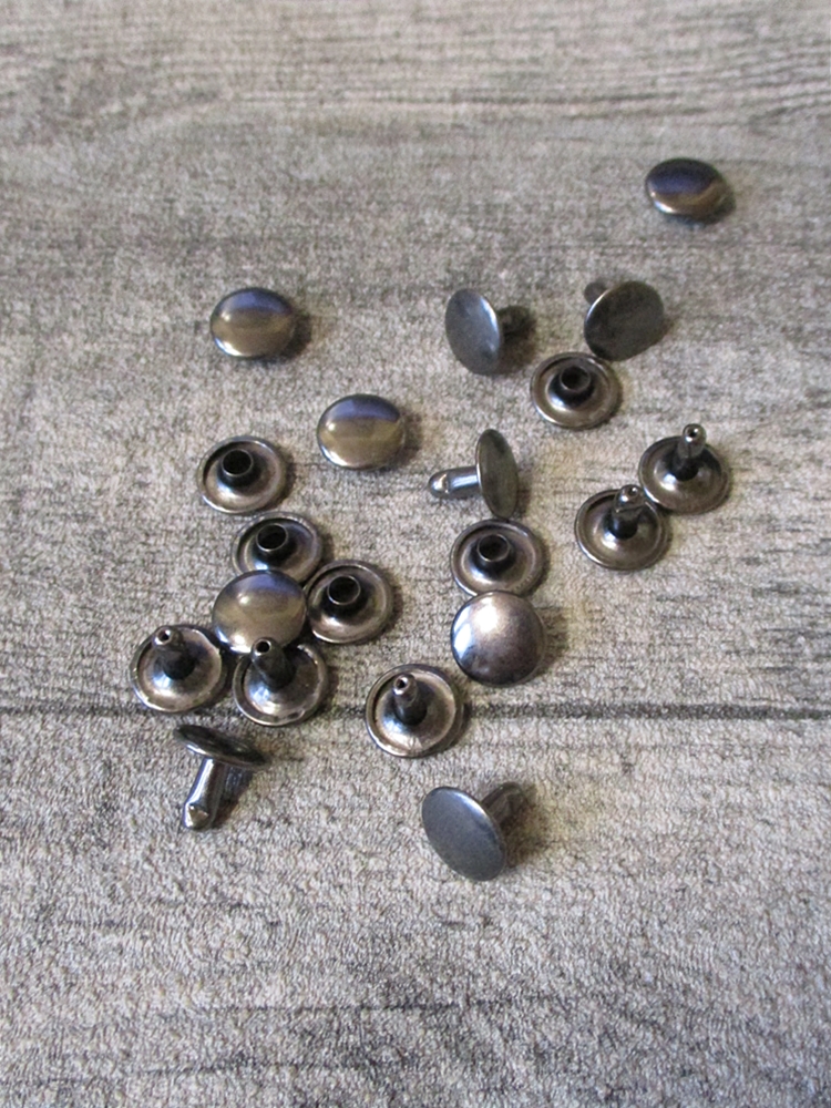 0,09 € / Stück 5 mm Oberteil ca 5 mm 50 Stück Moderne Nieten L ca niete 5 