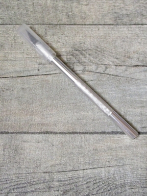 Messer Skalpell Scalpel Cutter silber Metall - MONDSPINNE