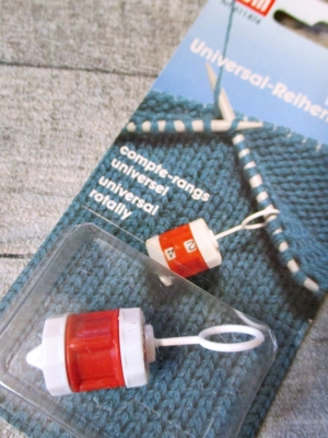 Reihenzähler Universalreihenzähler Prym rot-weiß Kunststoff - MONDSPINNE