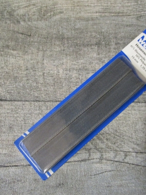 Hosenschonerband grau Baumwolle Viskose Polyamid 15 mm 1,25 m WENCO Blister - MONDSPINNE