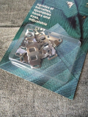 Bundverschluss verstellbar 4 mm 4 Stück silber Metall Prym - MONDSPINNE