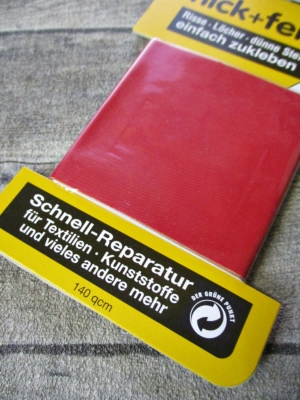 Flicken Kleiber flick+fertig selbstklebend rot - MONDSPINNE